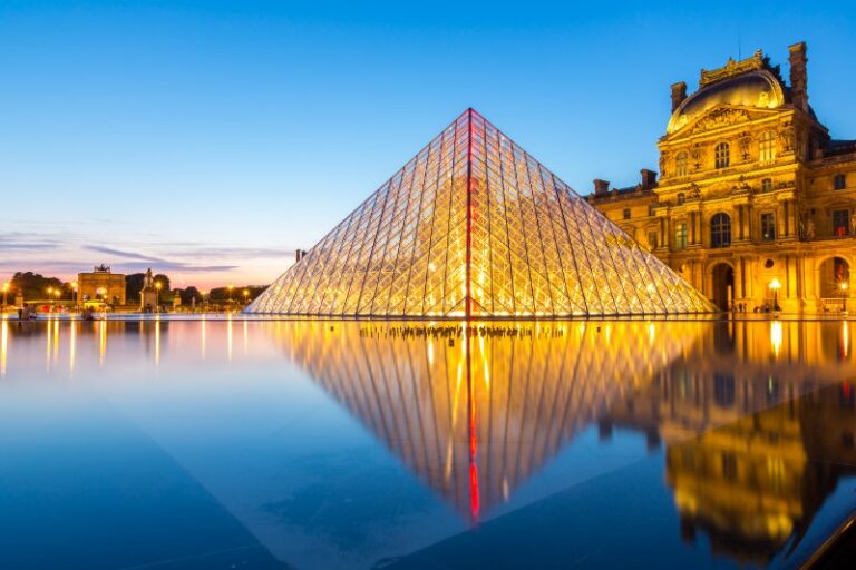 Louvre-Rivoli Metro Station in Paris, France