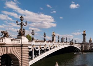 Pont Alexandre III Bridge and Skyline