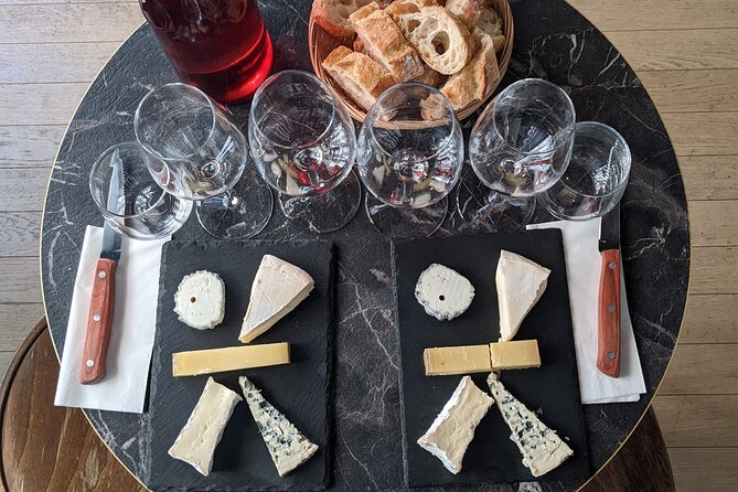 French wine and cheese tasting in Paris Review