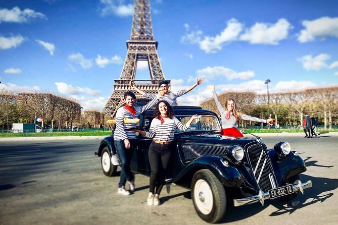 Paris Half Day Tour in Vintage French Car with Open Roof Review