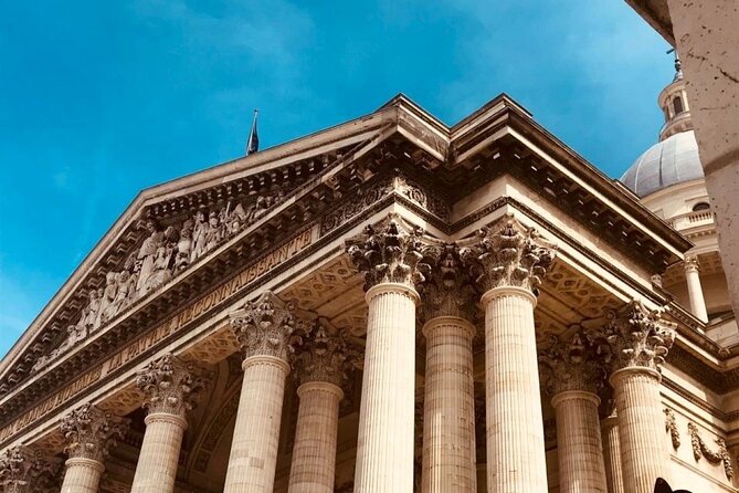 Paris Pantheon Entrance Ticket & Seine River Cruise with a classic view of the castle.