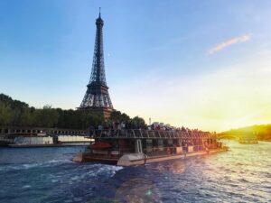 Bateaux Parisiens Seine River Sightseeing Cruise - you'll be treated to stunning views of some of the city's most iconic landmarks, including the Eiffel Tower