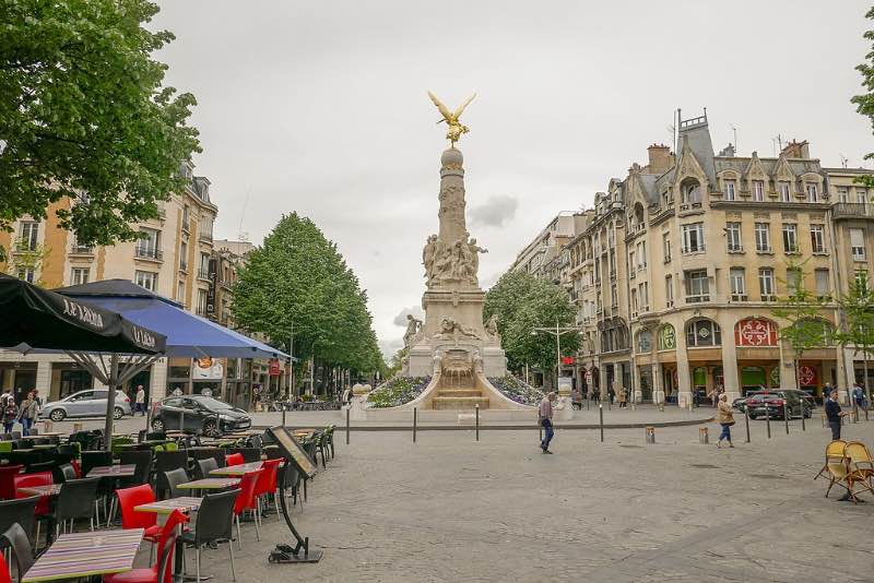 Subé Fountain, Reims, France