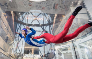 First time indoor skydiving in Paris Review