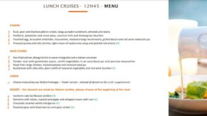 Lunch cruise on the River Seine Review