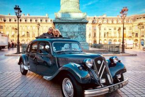 Paris by Day 1h Tour in Vintage French Car Review