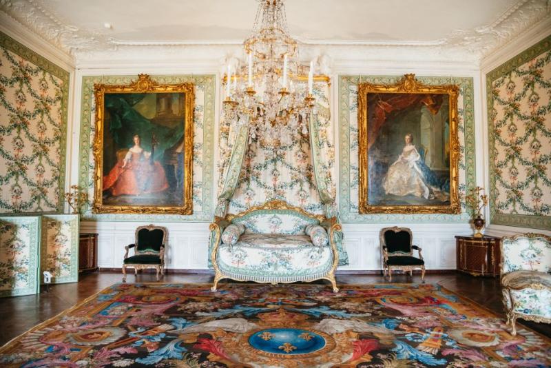 An exquisite Versailles Palace interior