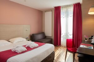 Hôtel de Sévigné or Sévigné Hotel room interior