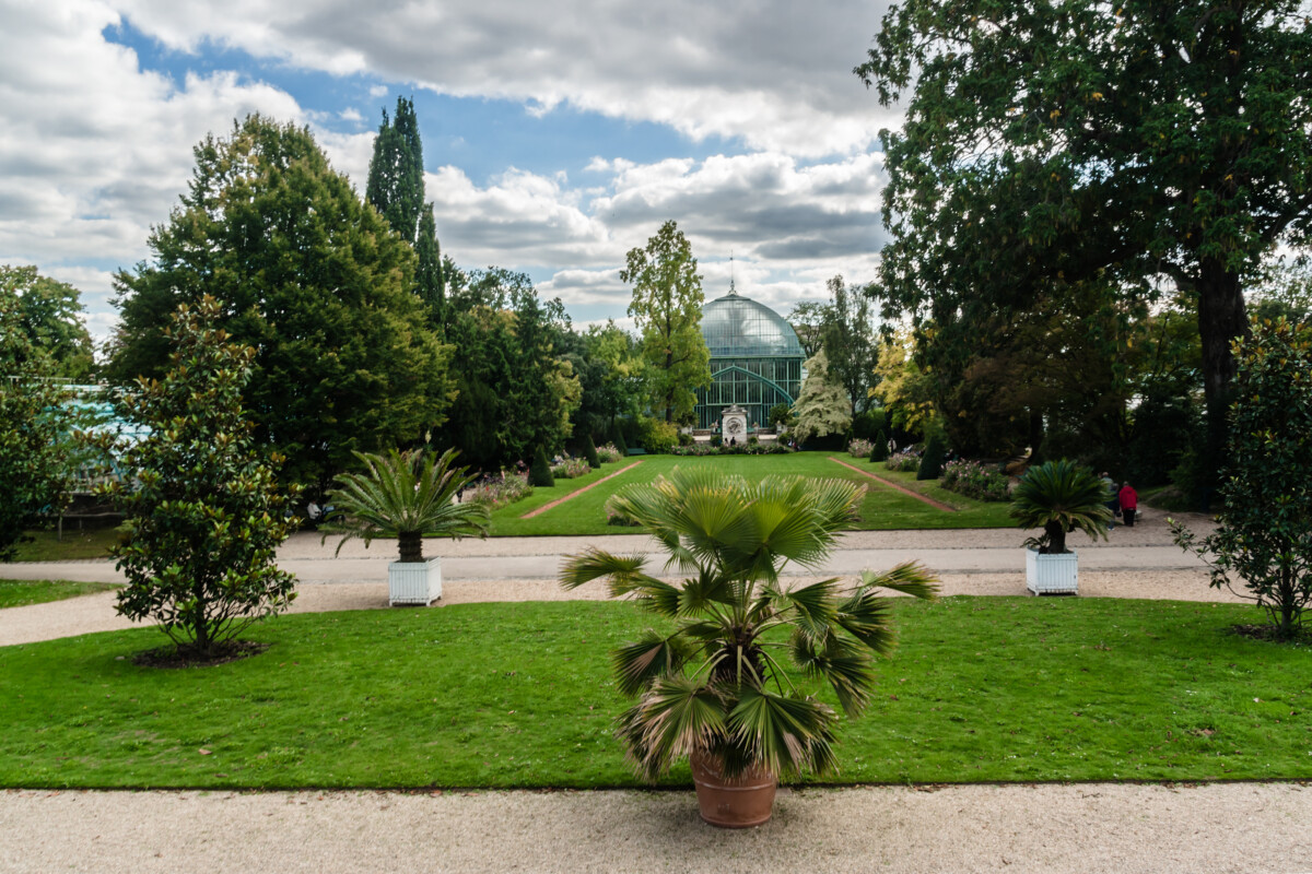 Jardin des Serres d'Auteuil - botanical garden. Paris, France.