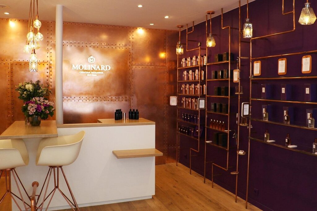 MOLINARD Parfums Paris interior