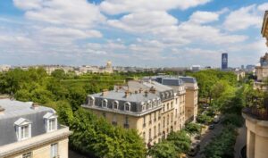 Aerial view of the Résidence Charles Floquet building